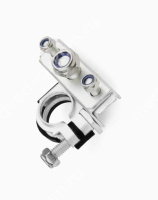 Клемма медная АКБ трехконтактная ( - ) МИНУС CARGEN