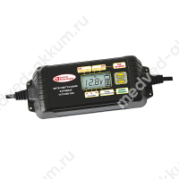 Зарядное устройство аккумулятора General Technologies GT-SC6E (12V / 24V) эл. дисплей черн пласт.