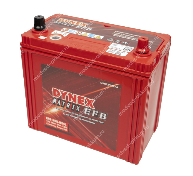 Dynex Matrix EFB 50 Ач обр. N55-B24L