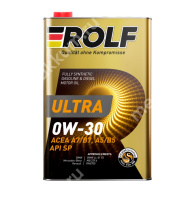 Масло моторное ROLF Ultra 0W-30, SP, A7/B7 (1л.) синт. ж/б