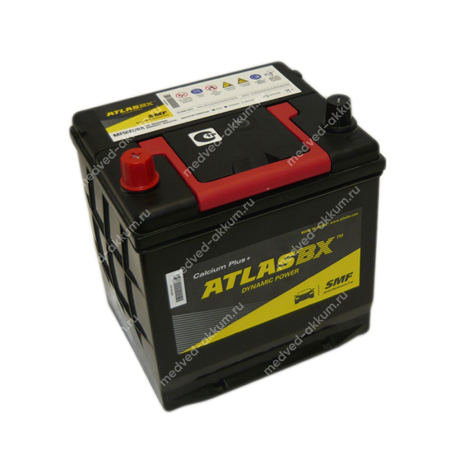 Atlas MF 50 Ач пр. 50D20R