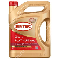 Масло моторное Sintec Platinum 7000 5W-30, SL/CF, A3/B4 (4л.) синт.