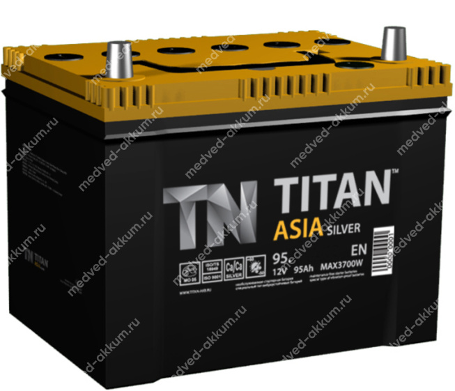 Titan AsiaSilver 95 Ач пр. D31R
