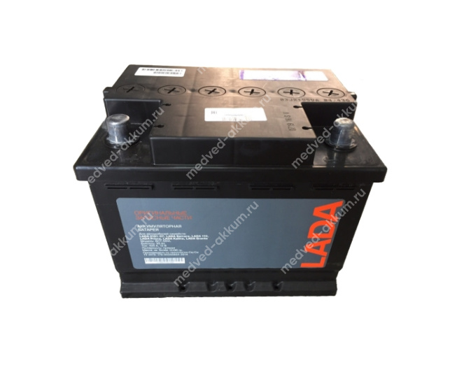 Аком Lada 55 Ач пр. L2