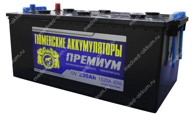 Тюмень Premium 230 Ач евро C