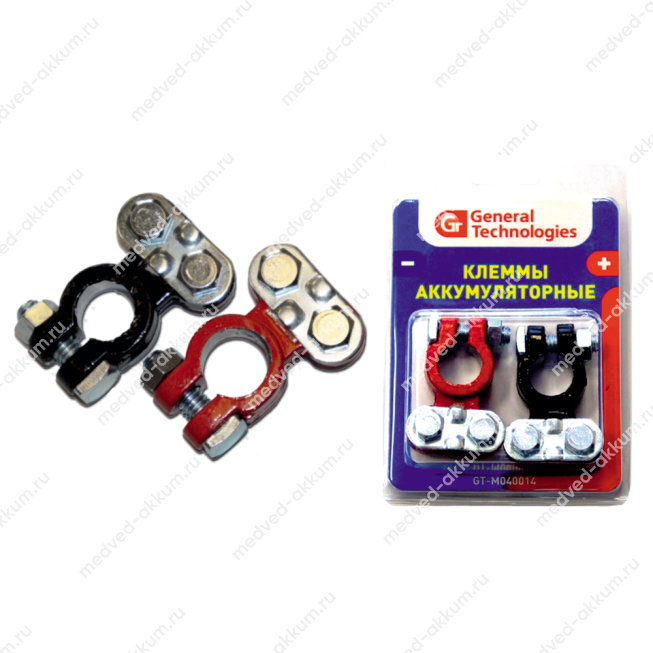 Клеммы General Technologies GT-M040014 (2шт.)