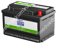 RDrive OEM EFB 65 Ач (1917575/ 380LBN3) обр.низ. LB3