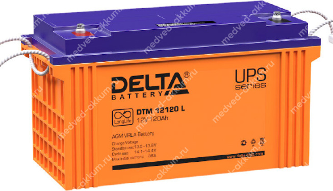 Delta DTM 12120 L 12V 120 Ач