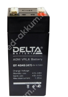 Delta DT 4045 (47) 4V 4,5 Ач пр.