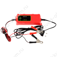 Зарядное устройство аккумулятора 0.8А/3.8A General Technologies GT-SC4A1 (6/12В) автом. с микропроц.