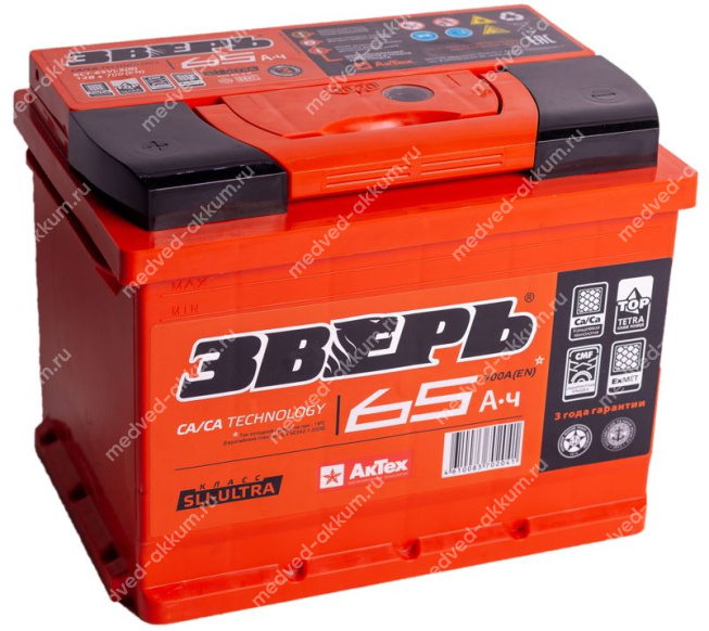 Зверь кальциевый 65 Ач пр. L2