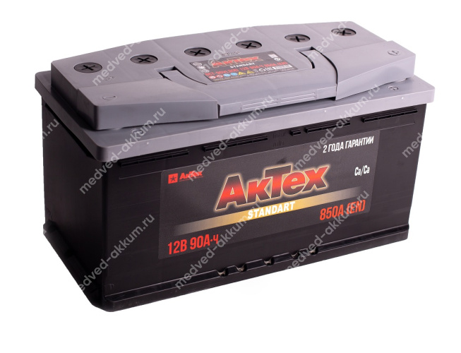 АкТех Standart 90 Ач обр. L5