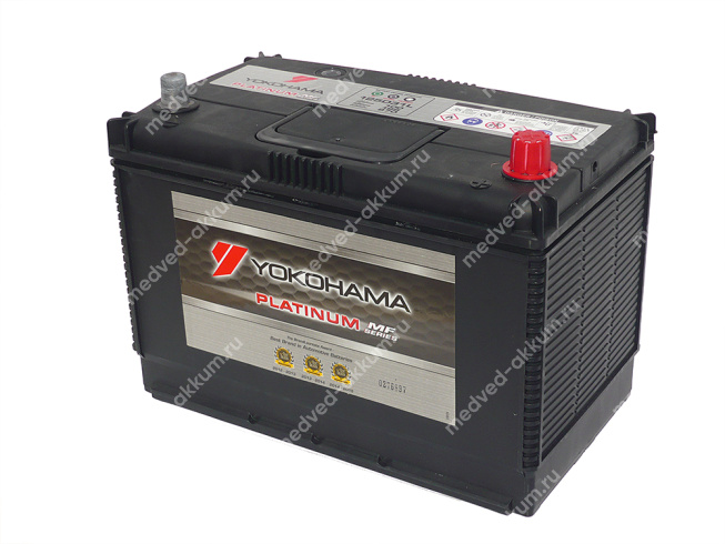 Yokohama Platinum 100 Ач обр. MF125D31L