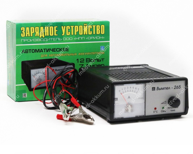 Зарядное устройство Вымпел-265 (0-6 A, стрел. инд.)