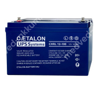 C.Etalon CHRL 12-100 12V 100 Ач