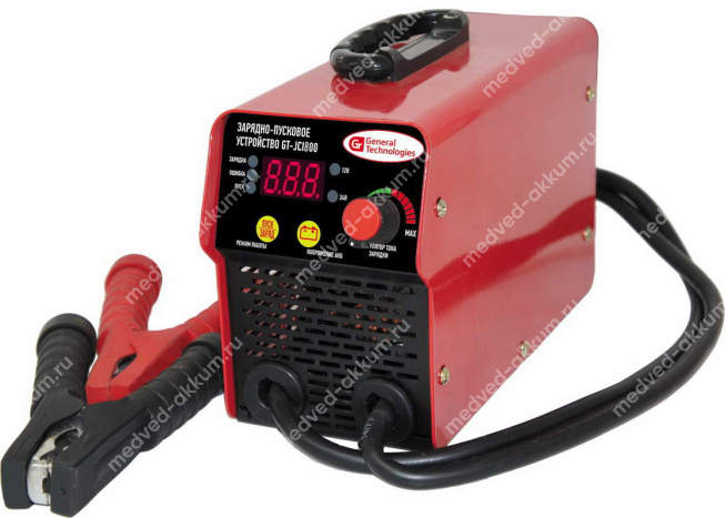 Пуско-зарядное устройство General Technologies 0-800А/ч 12V-24V ток 60А GT-JCI800