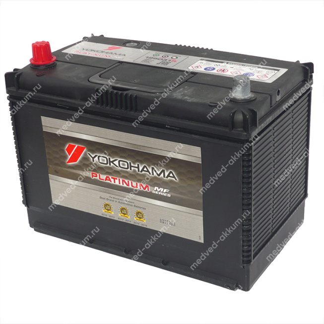Yokohama Platinum 100 Ач пр. MF125D31R