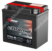 RDrive Extremal Silver 4,6 Ач YTX5L-BS